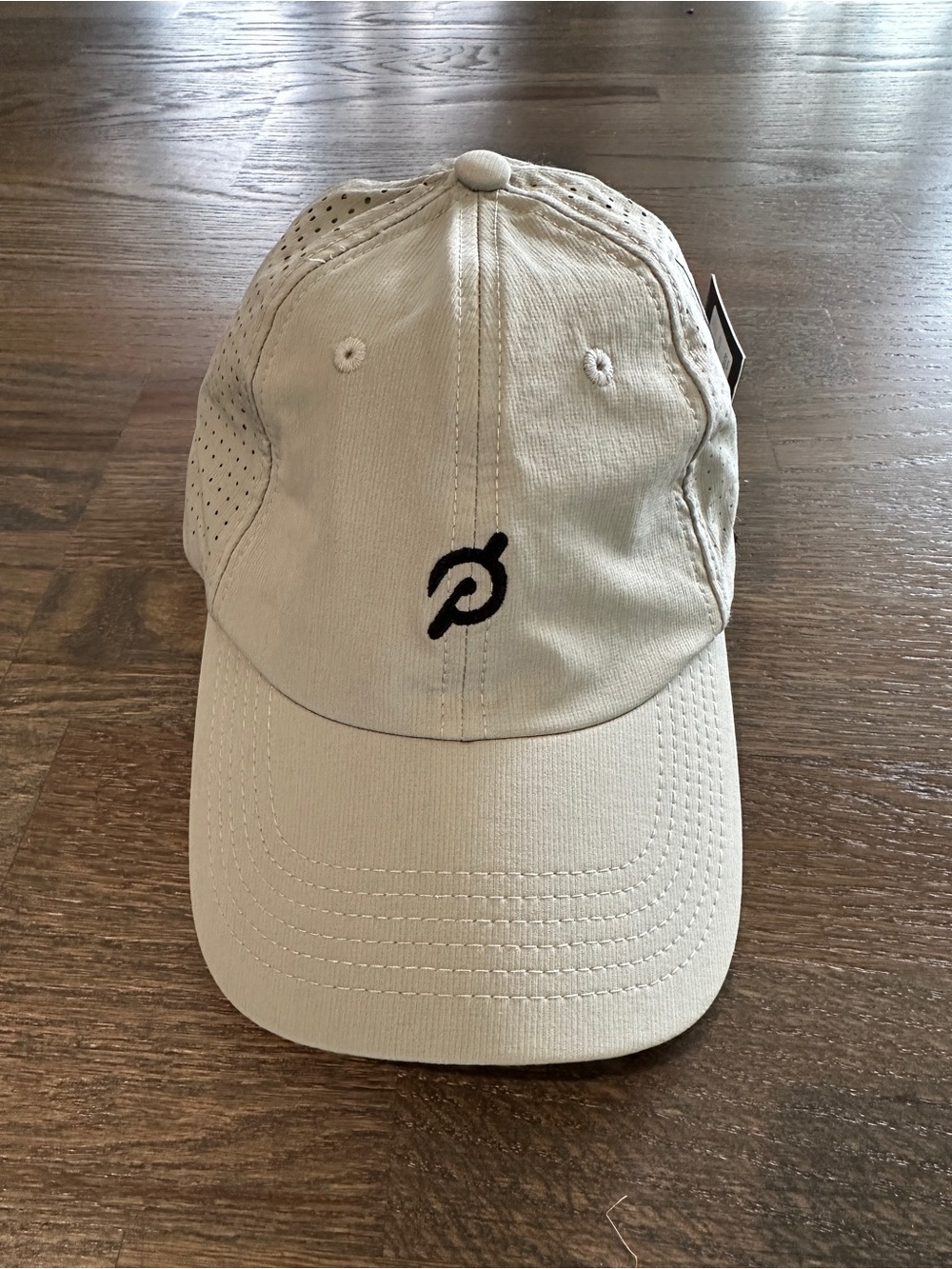 Peloton Light Grey Baseball Cap with Black Logo Wonen’s One Size
